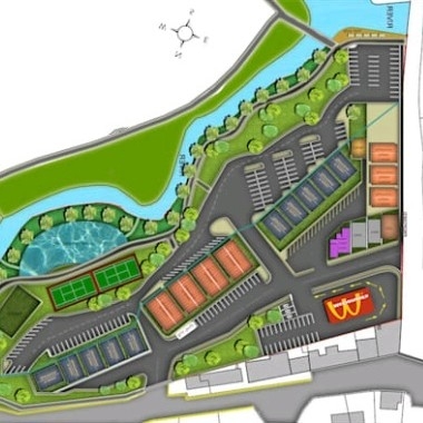 lanscape - architectural plan - site plan design 2