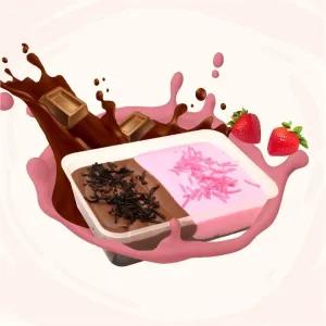 Lapis Kukus Dessert Choco Strawberry