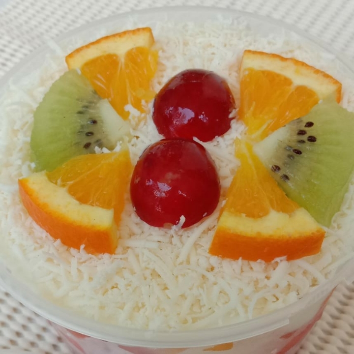 Large Premium Fresh Fruit Salad Topping Keju