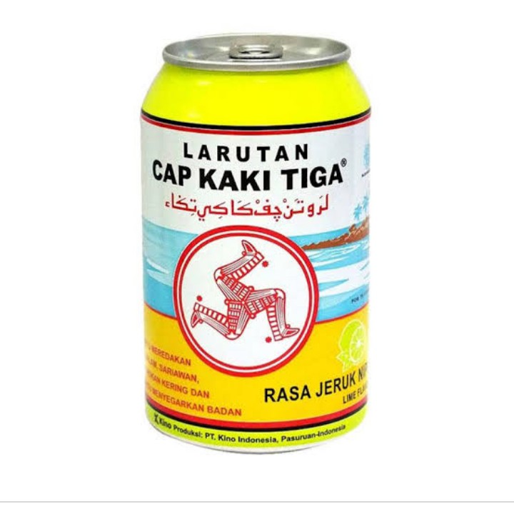 Larutan Cap Kaki Tiga Rasa Jeruk Nipis