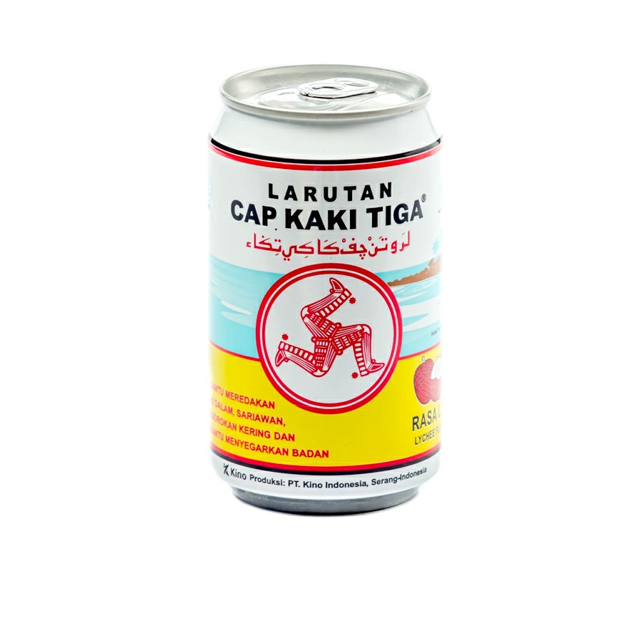 Larutan Cap Kaki Tiga Rasa Leci 320ml