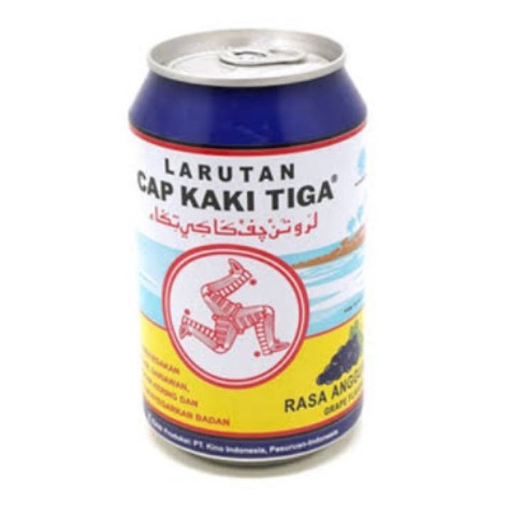 Larutan Penyegar Cap Kaki Tiga Anggur 320 ml