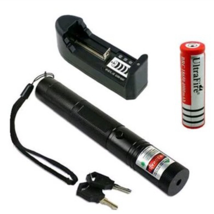 Laser Pointer everio 303 Green Laser Pointer Batre Charger 18650