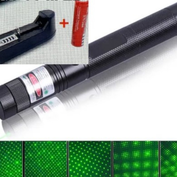 Laser Pointer everio 303 Green Laser Pointer Batre Charger 18650 3