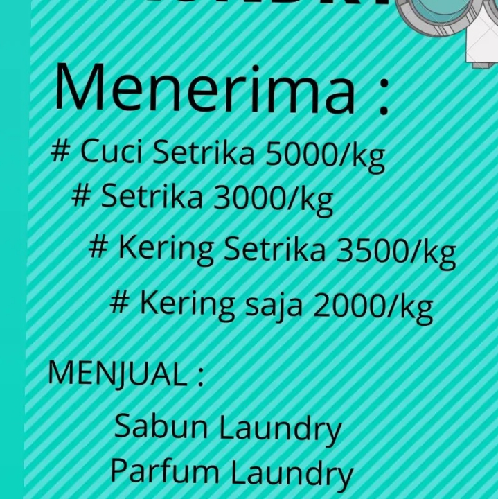 Laundry 10kg GRATIS 1kg