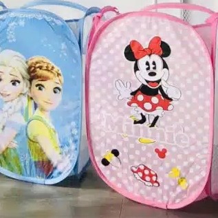 Laundry Bag Keranjang Baju Motif Mickey Mouse