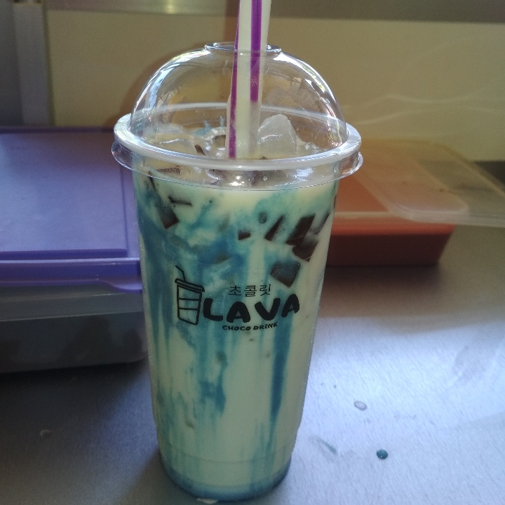 Lava cocodrink vanila blue