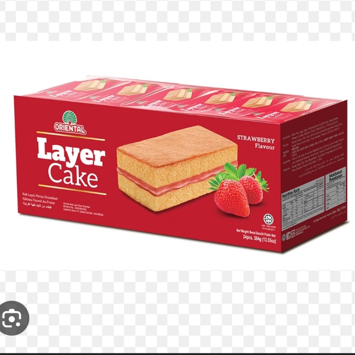 Layer cake Strawberi