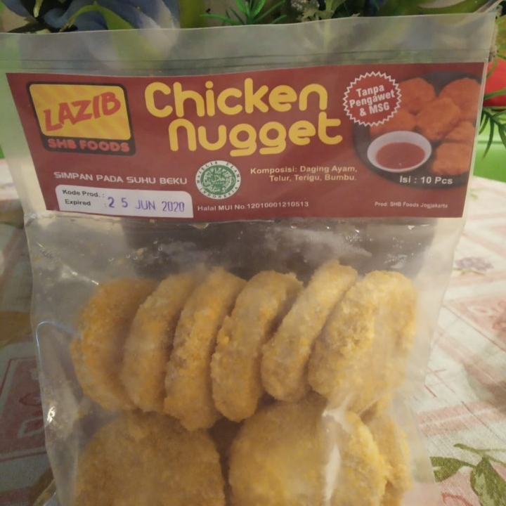 Lazib Chicken Nugget Frozen Food