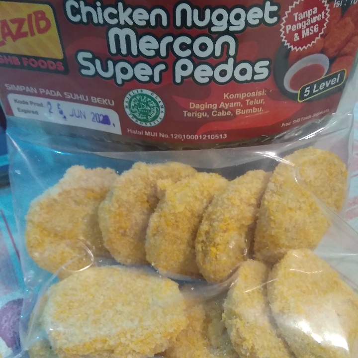 Lazib Nugget Mercon Frozen Food