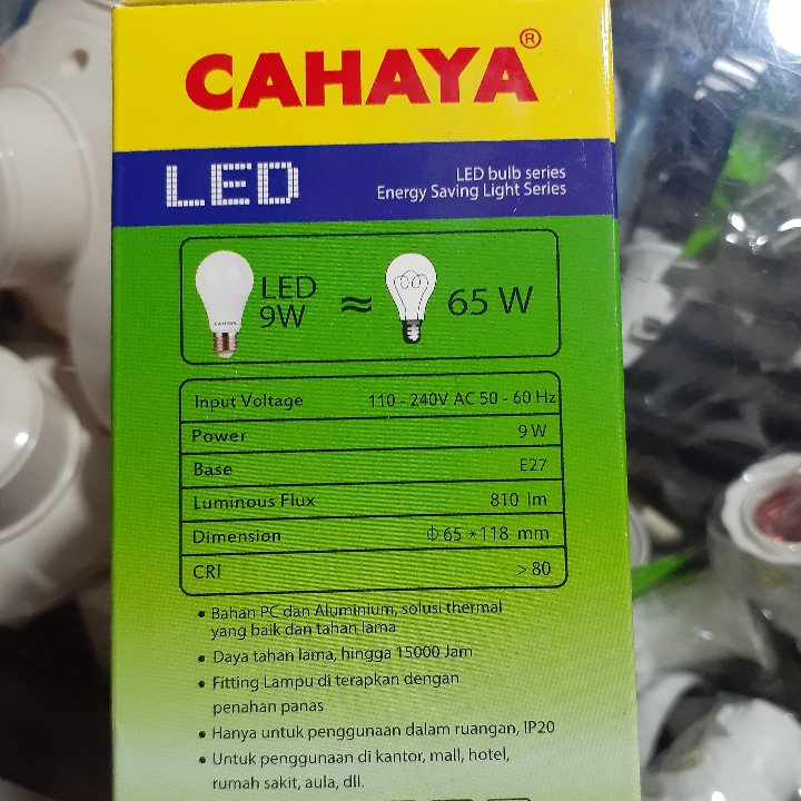 Led Cahaya 9w 2