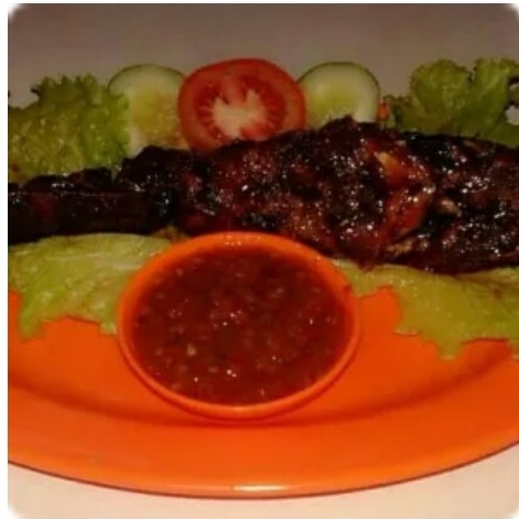 Lele Bakar Tanpa Nasi