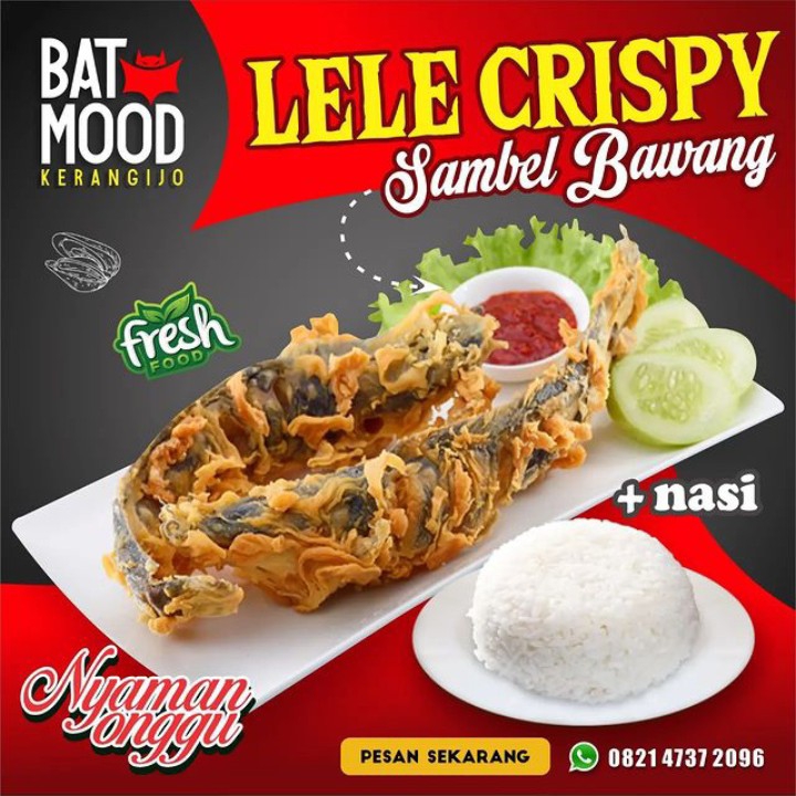 Lele Crispy Sambal Bawang