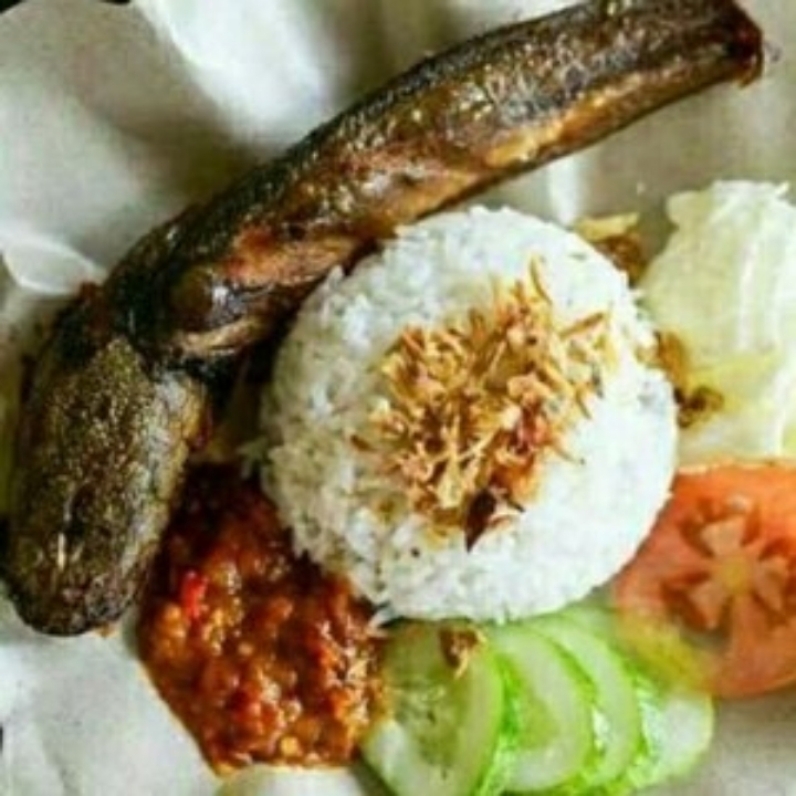 Lele Goreng  Nasi