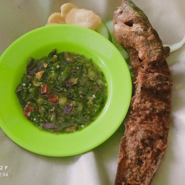 Lele Goreng Sambal Ijo