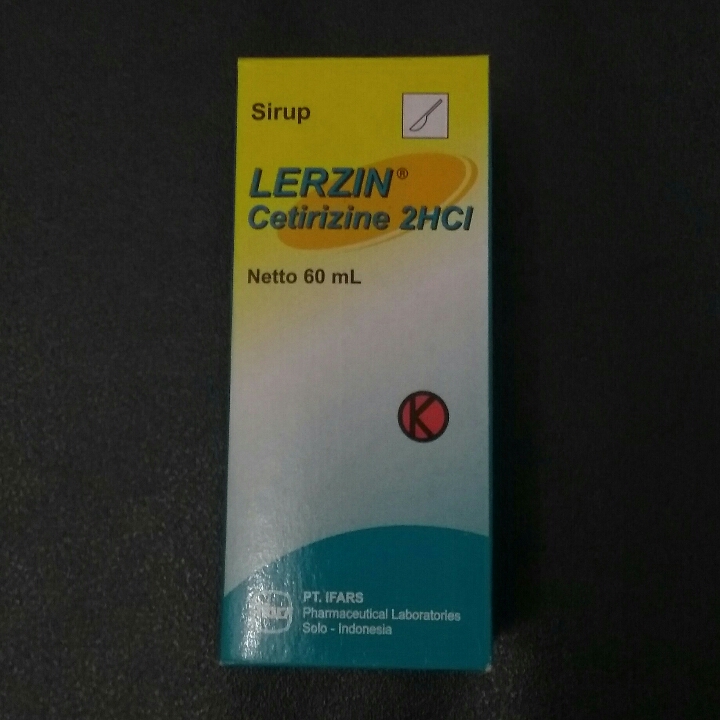 Lerzin Syrup Atau Ceterizin