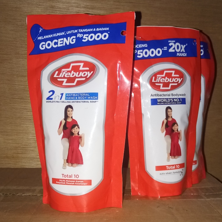 Lifebuoy Cair 5000 2 In 1 Sabun Cair 90ml