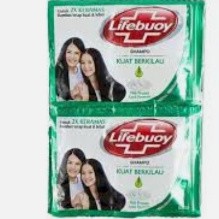 Lifebuoy Strong And Shiny Shampo Sachet