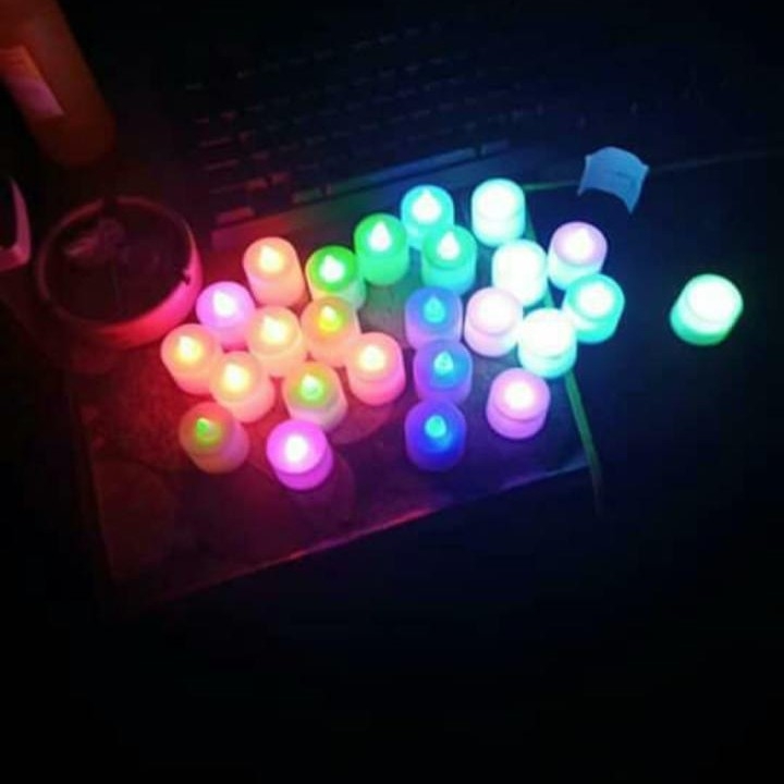 Lilin Led Rainbow