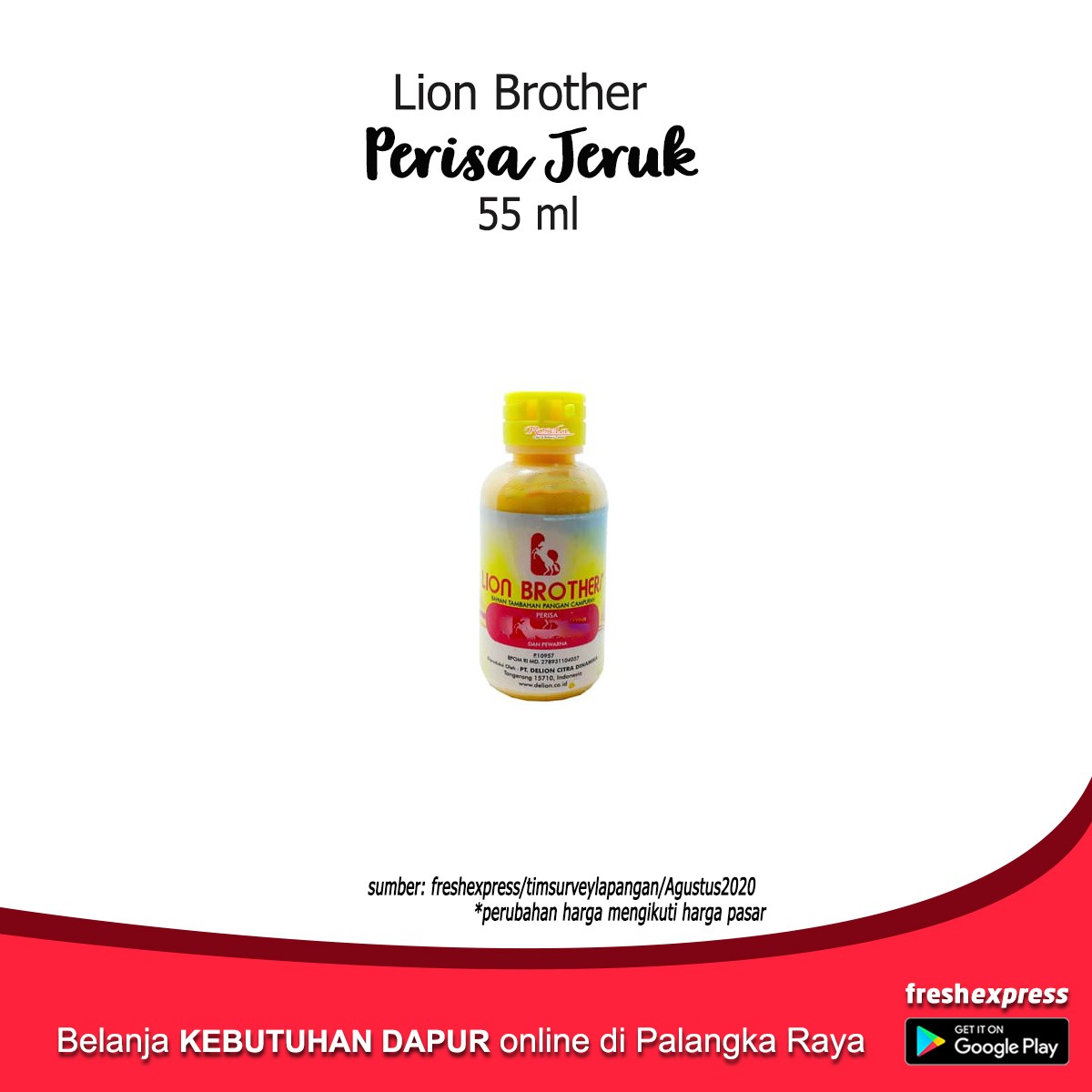 Lion Brother Perisa Jeruk 55 Ml