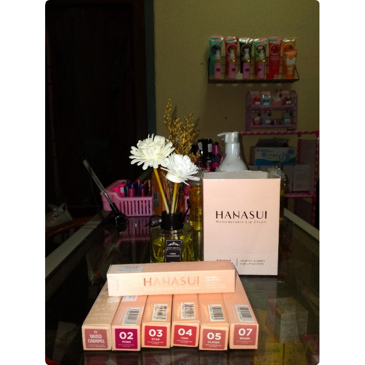 Lipcream Hanasui Original Bpom