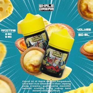 Liquid Hokaido V2 keju kue pie