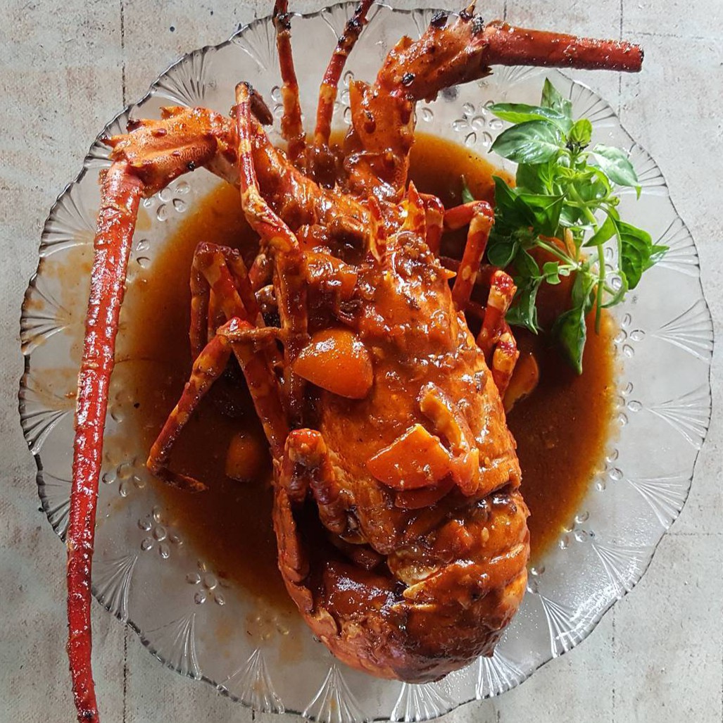 Lobster Laut Soses Padang