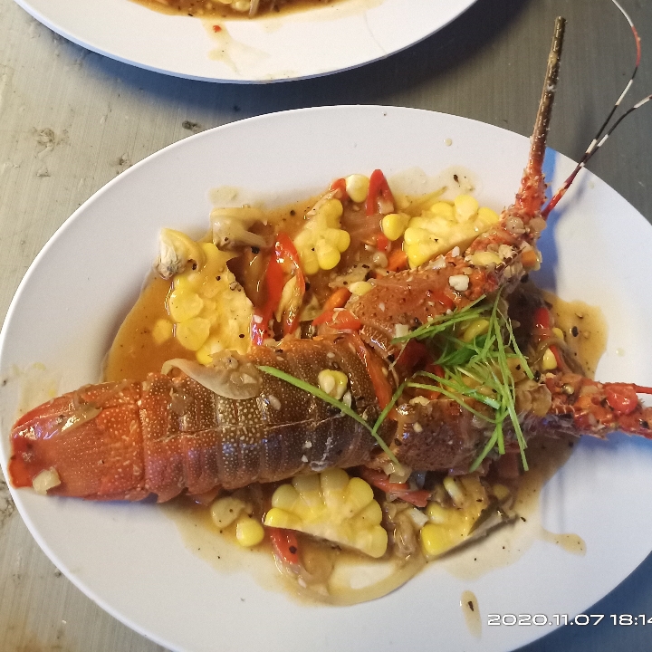 Lobster Saus Lada Hitam