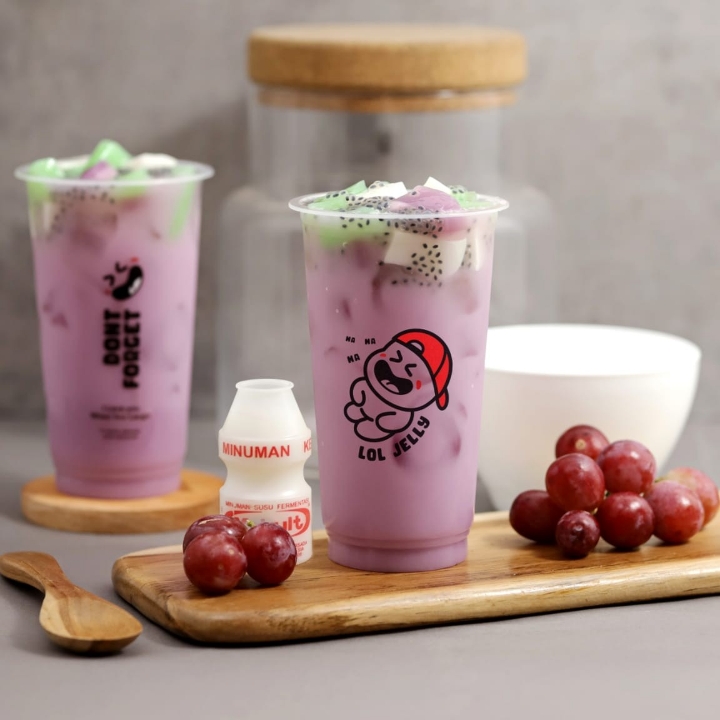 Lol Jelly Rasa Grape Yakult