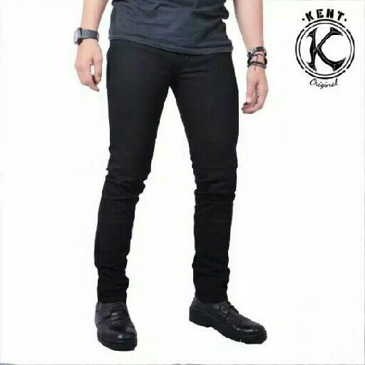 Long Jeans Black