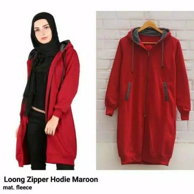 Long zipper hodie  2