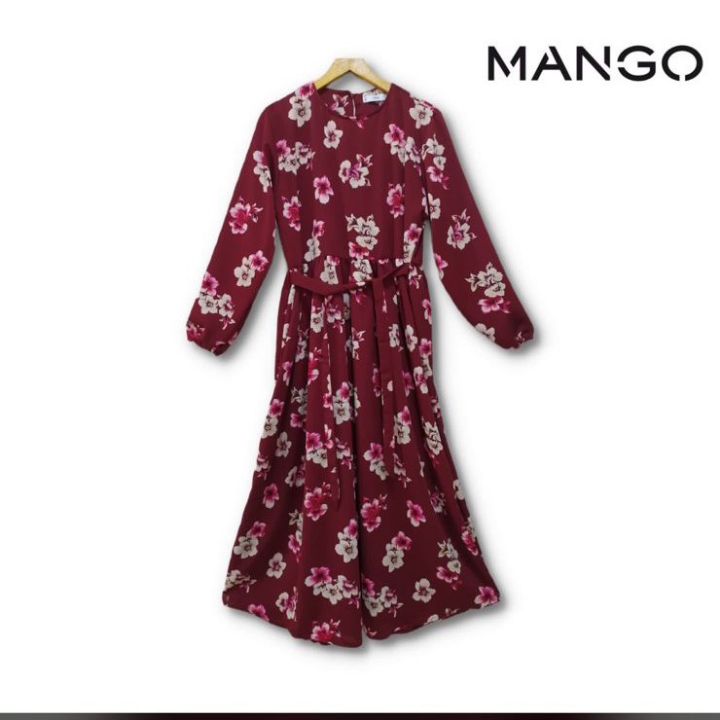 Longdress Mango LONG-Sleeve