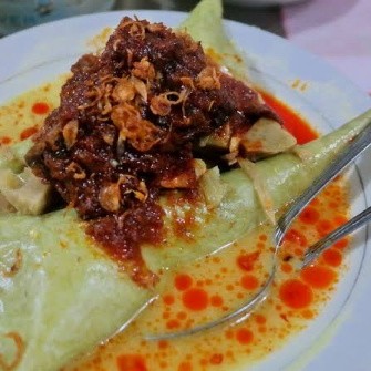 Lontong Khas Banjar Lauk Haruan