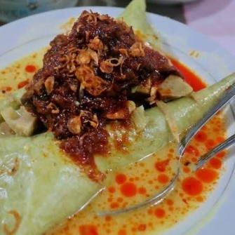 Lontong Khas Banjar Lauk Udang