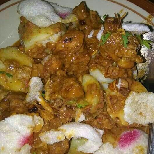 Lontong Sate Kacang Four A