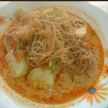 Lontong Sayur Pergedel