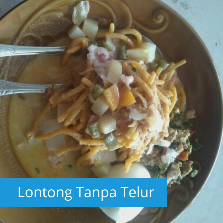 Lontong Tanpa Telur