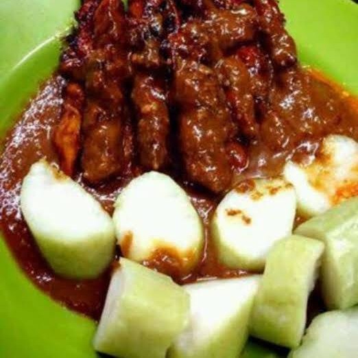 Lontong sate