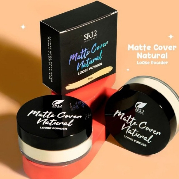 Loose Powder  Natural Sr12 Bedak Tabur 