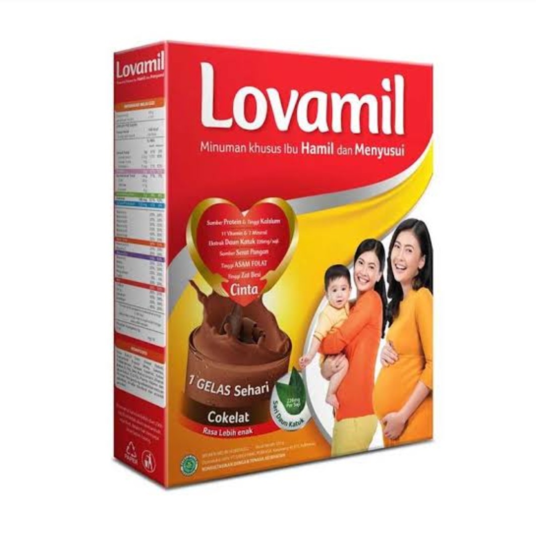 Lovamil Ibu Hamil Choco 120g