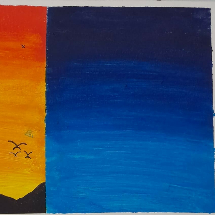Lukisan Langit Dan Senja 2