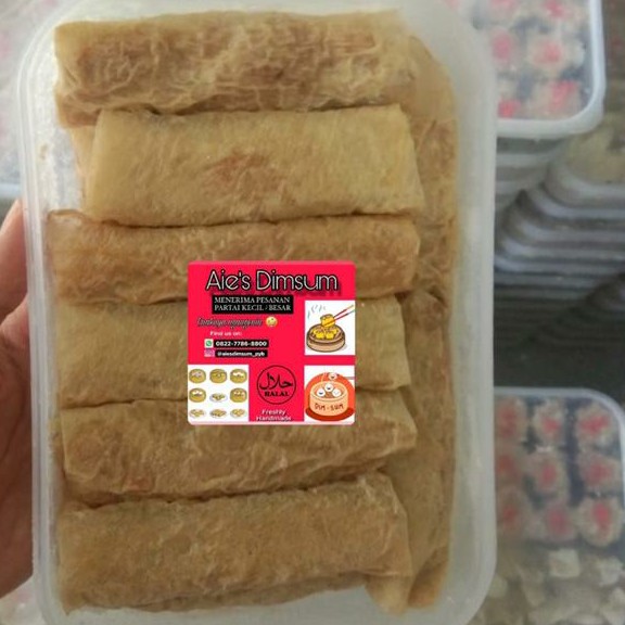 Lumpia Kulit Tahu Beku Isi 15