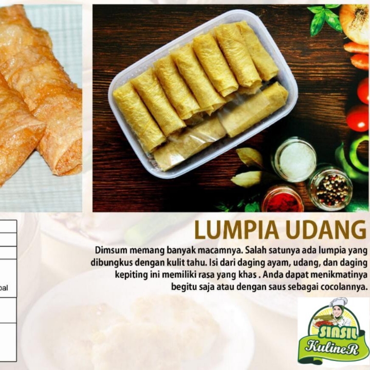 Lumpia Udang Sinsil 