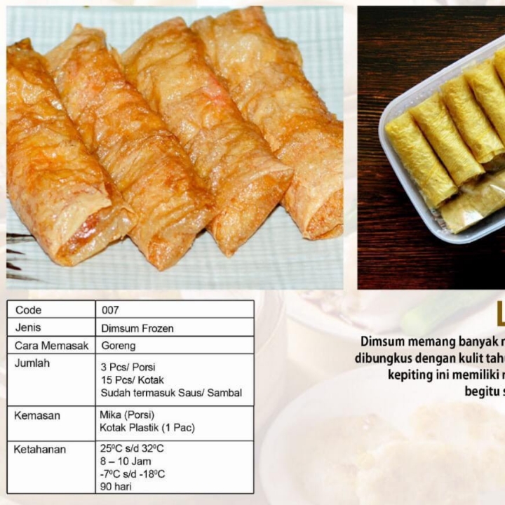 Lumpia Udang Sinsil  2