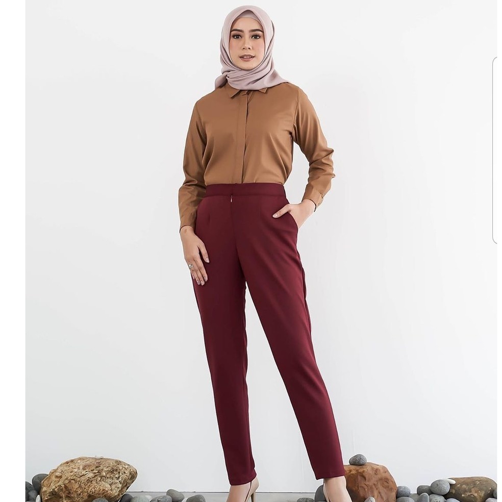 Luna Pant l Celana Wanita Muslim Fashion Terlaris 2