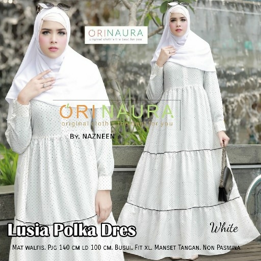 Lusia Polka Dress