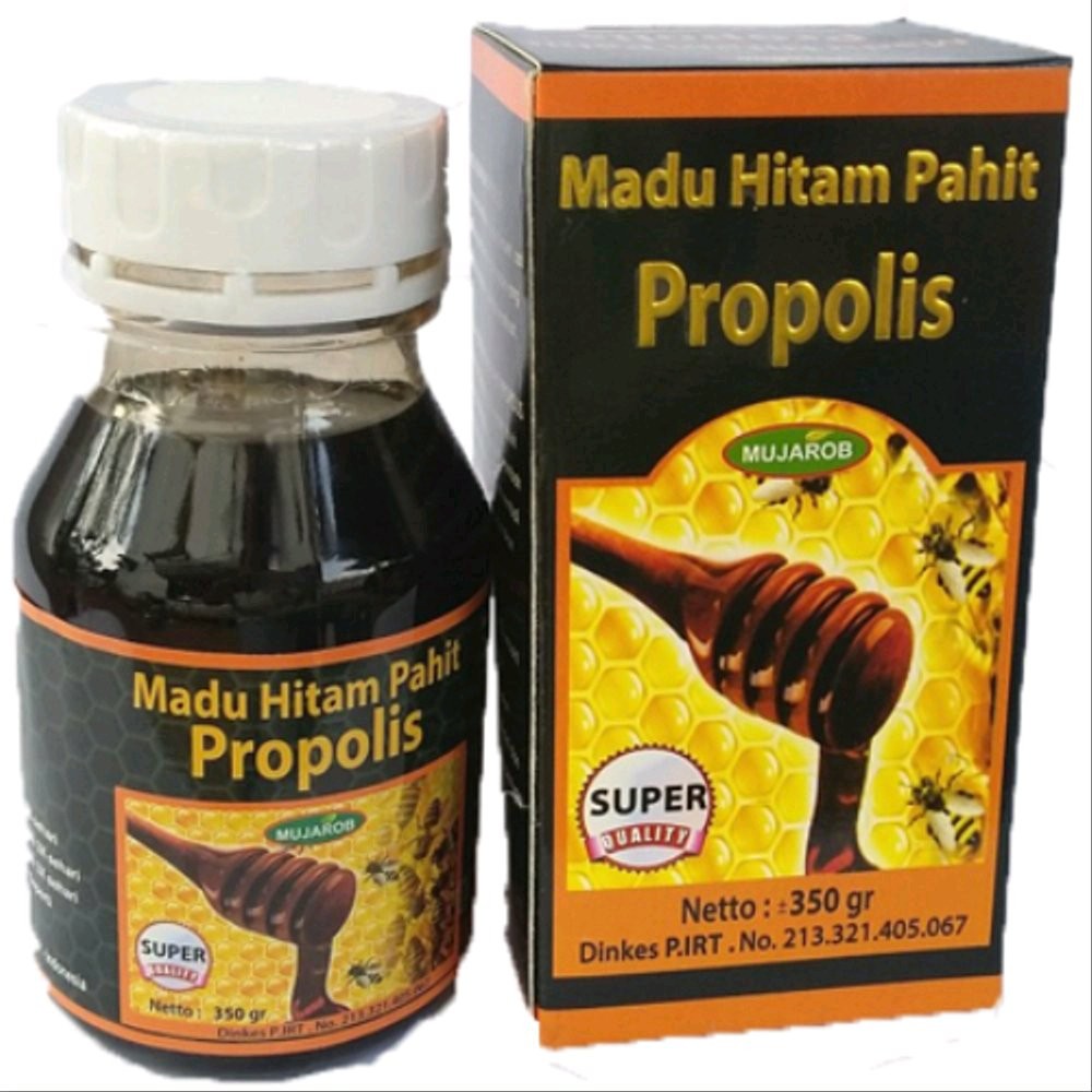 MADU HITAM PAHIT PROPOLIS