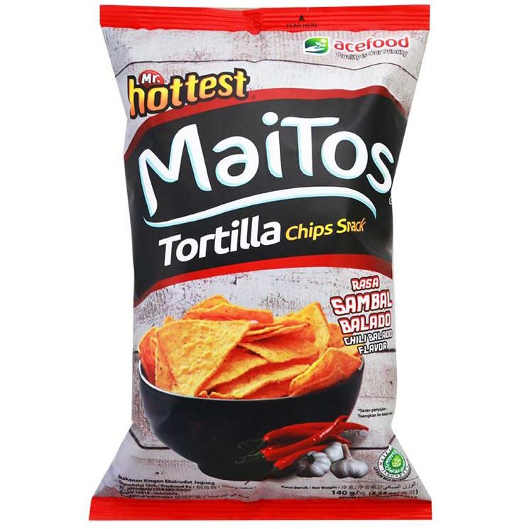 MAITOS TORTILLA CHIPS SNACK 140G