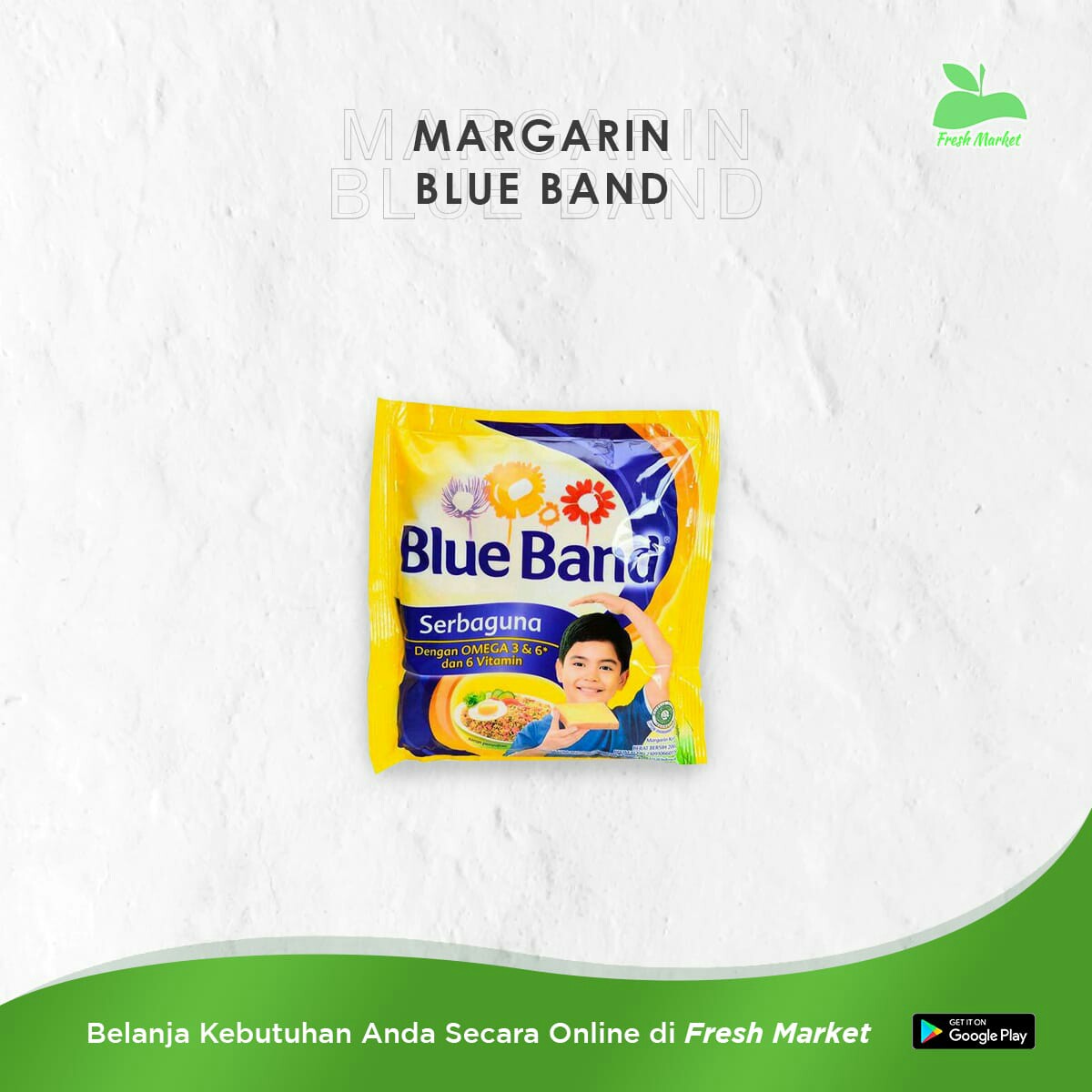 MARGARIN BLUE BAND 200 GRAM