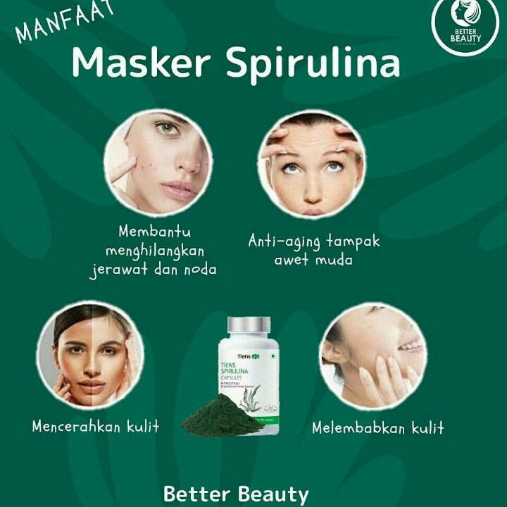 MASKER SPIRULINA 2